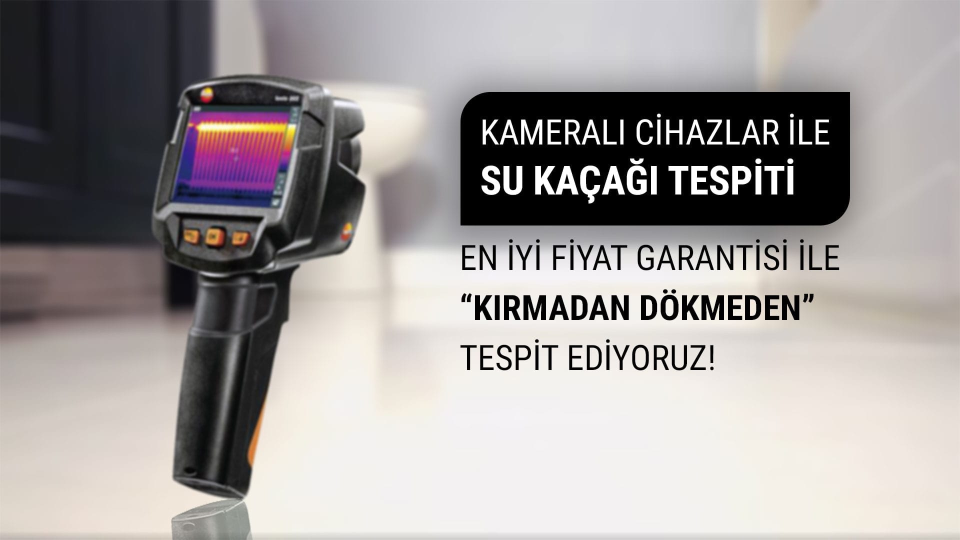 Hisarcık Su Kaçağı Tespiti